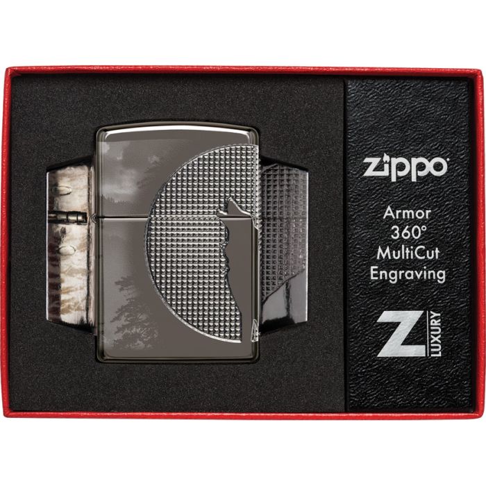 Zippo Wolf Armor Lighter