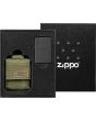 Zippo Lighter with MOLLE Green Pouch