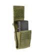 Zippo Lighter with MOLLE Green Pouch