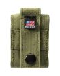 Zippo Lighter with MOLLE Green Pouch