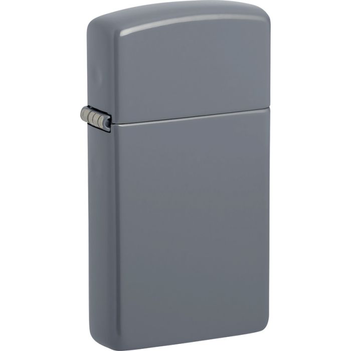 Zippo Slim Lighter Gray No Logo