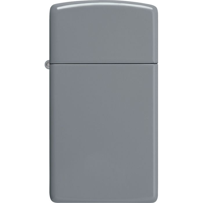 Zippo Slim Lighter Gray No Logo