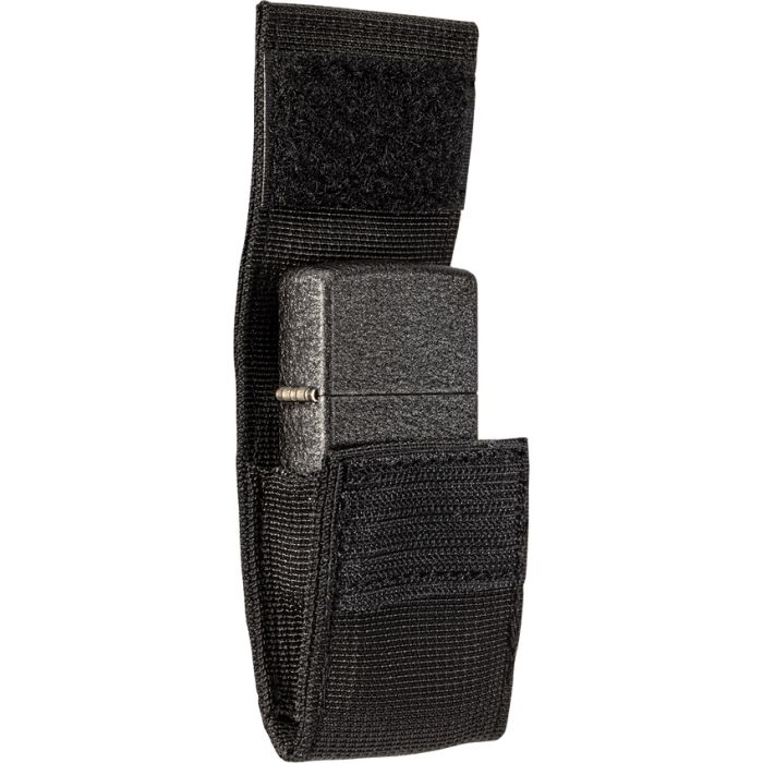 Zippo 236 Blk Crackle Ltr Molle Pouc