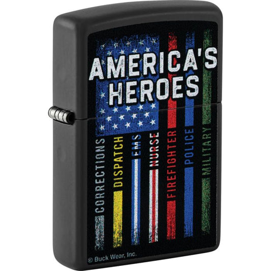 Zippo BuckMark Americas Heroes