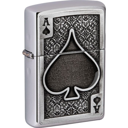 Zippo Ace of Spades Emblem Lighter