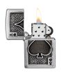 Zippo Ace of Spades Emblem Lighter