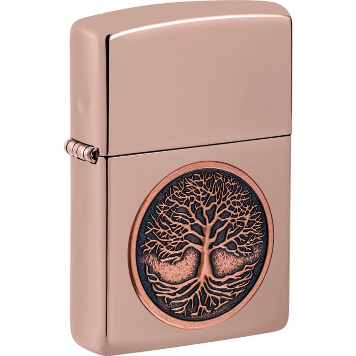 Zippo Tree Of Life Emblem Lighter