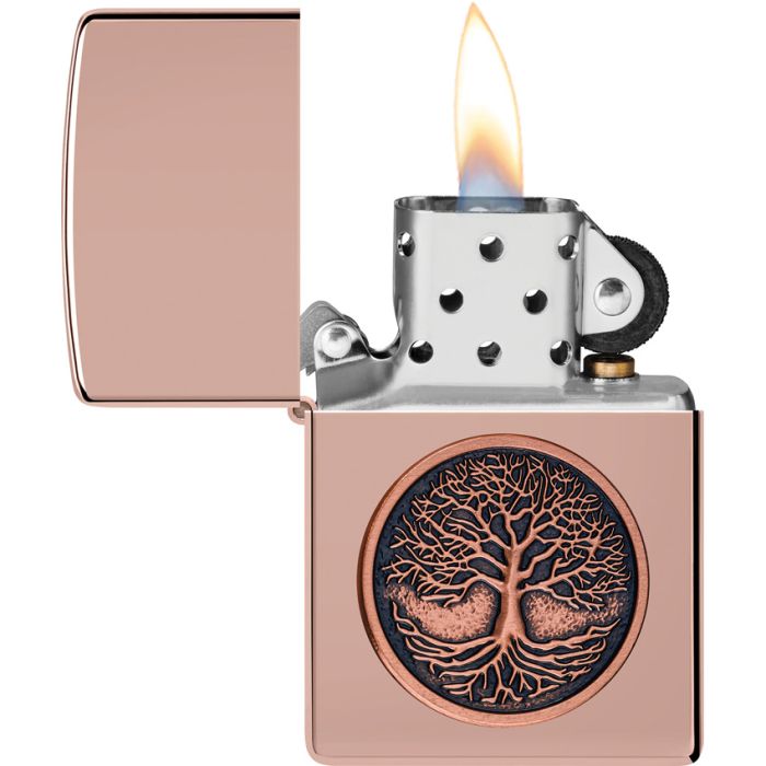 Zippo Tree Of Life Emblem Lighter