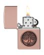 Zippo Tree Of Life Emblem Lighter