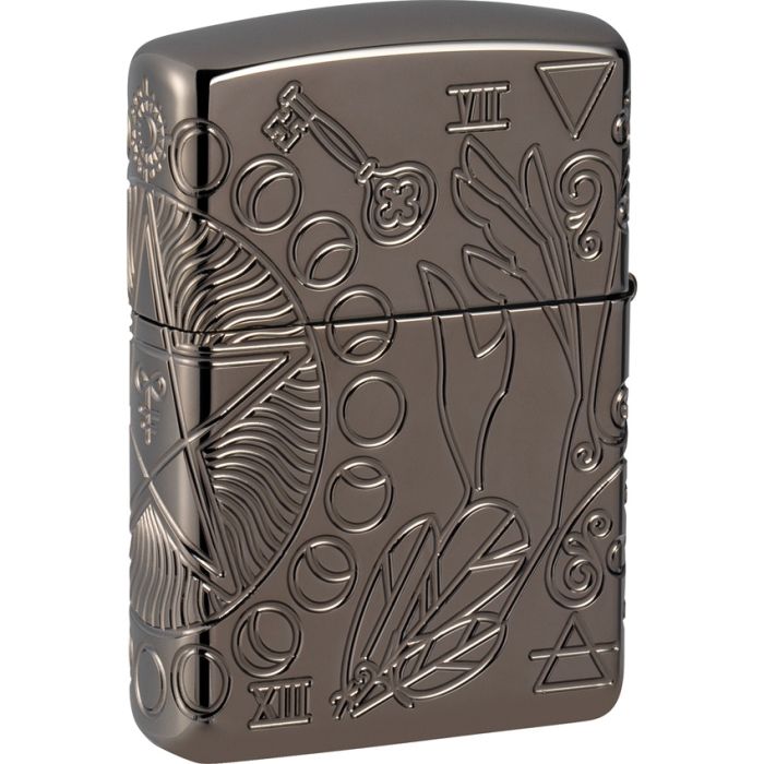 Zippo Armor Wicca Design Lighter