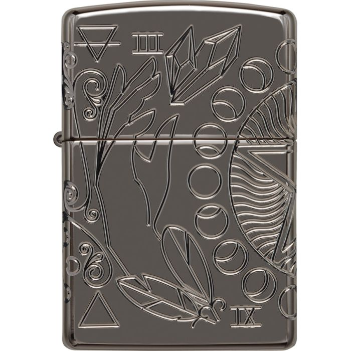 Zippo Armor Wicca Design Lighter