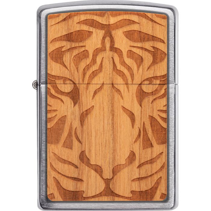 Zippo Woodchuck Cherry Tiger