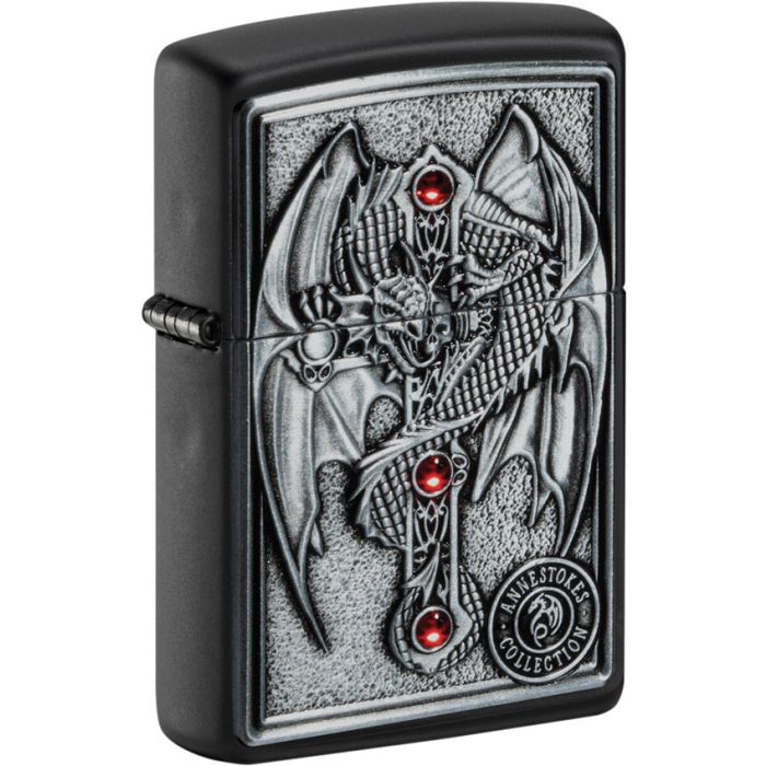 Zippo Winged Dragon Cross Lighter