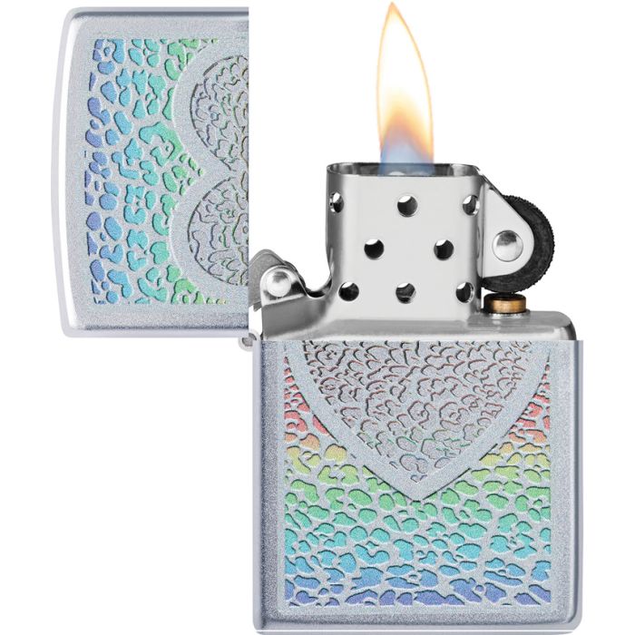 Zippo Heart Design Lighter