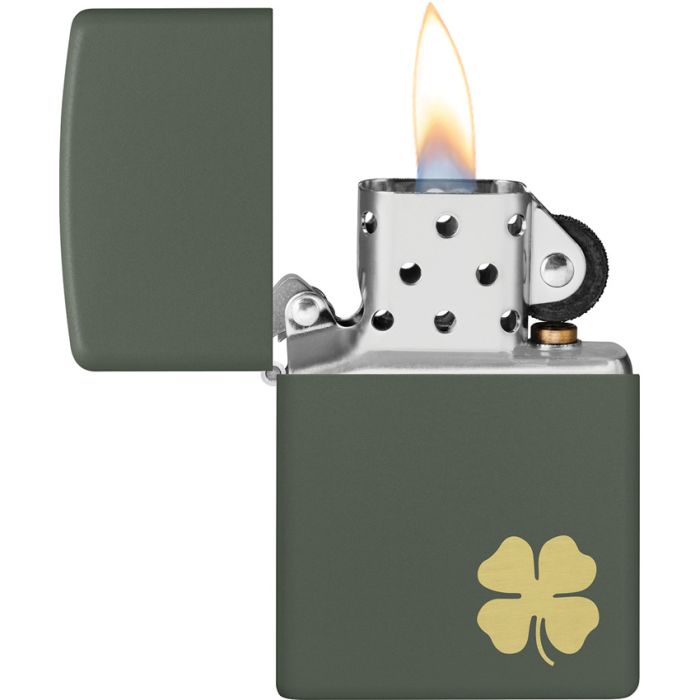 Zippo Four Leaf Clover Lighter