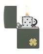 Zippo Four Leaf Clover Lighter