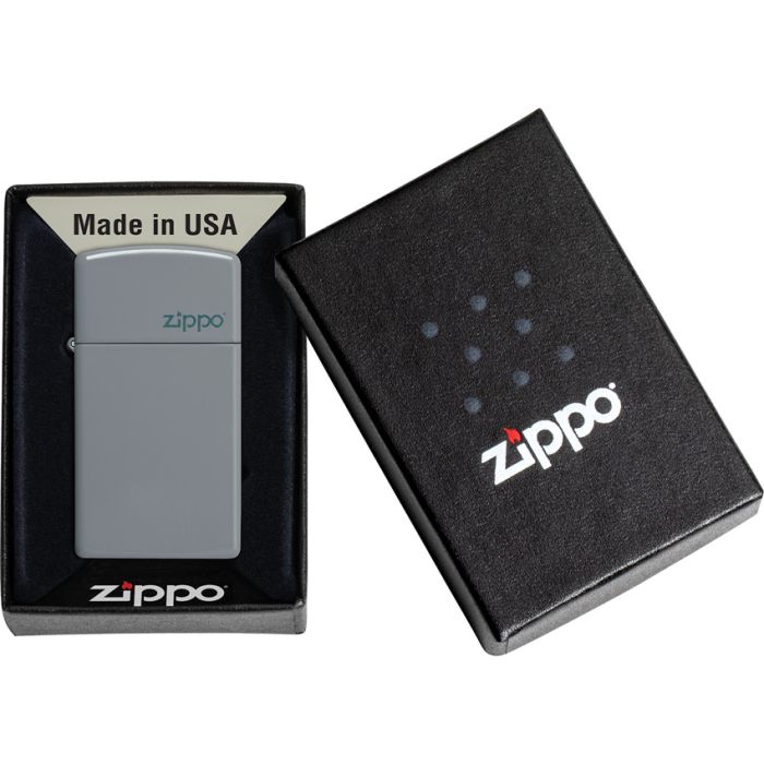 Zippo Slim Lighter Gray