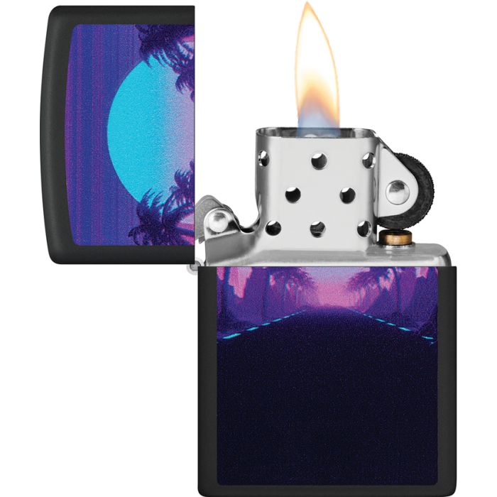 Zippo Sunset Black Light Lighter