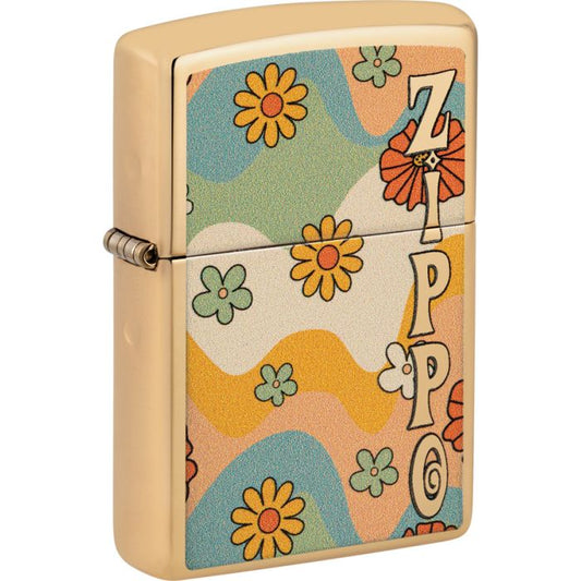 Zippo Flower Power Design Lighter