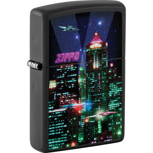 Zippo Cyber City Design Lighter