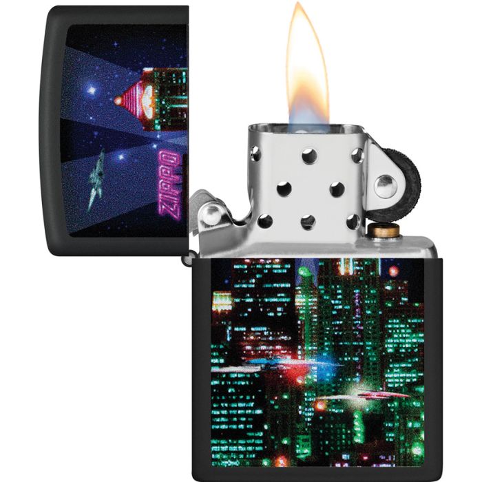 Zippo Cyber City Design Lighter