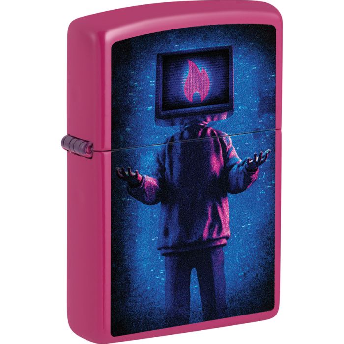 Zippo Flame TV Man Lighter