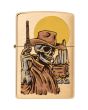 Zippo Cowboy Skull Design Lighter