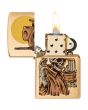 Zippo Cowboy Skull Design Lighter