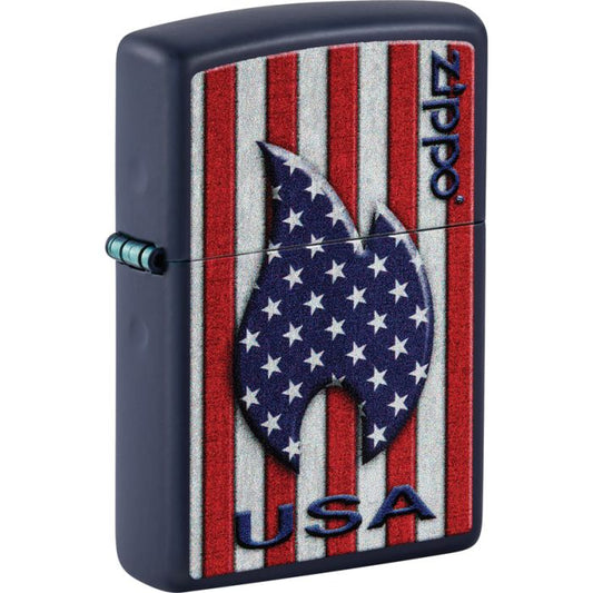 Zippo Patriotic Flame Lighter