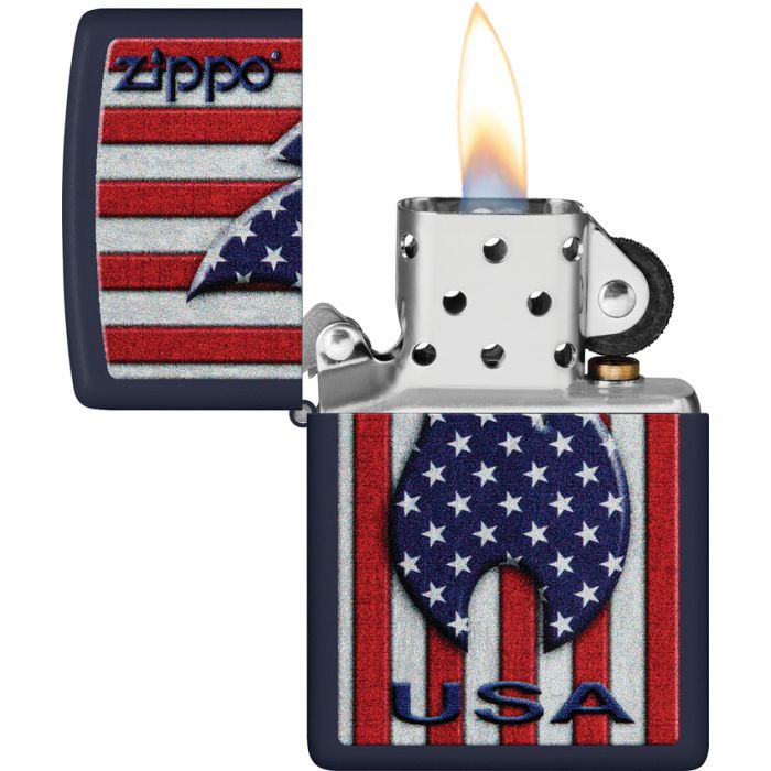 Zippo Patriotic Flame Lighter