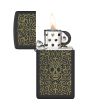 Zippo Skull Filigree Design Lighter