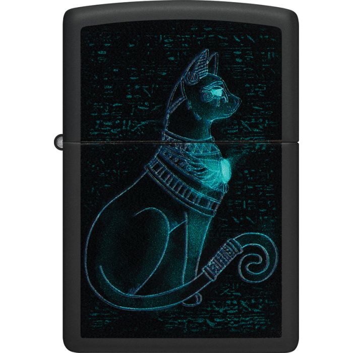 Zippo Spiritual Cat Design