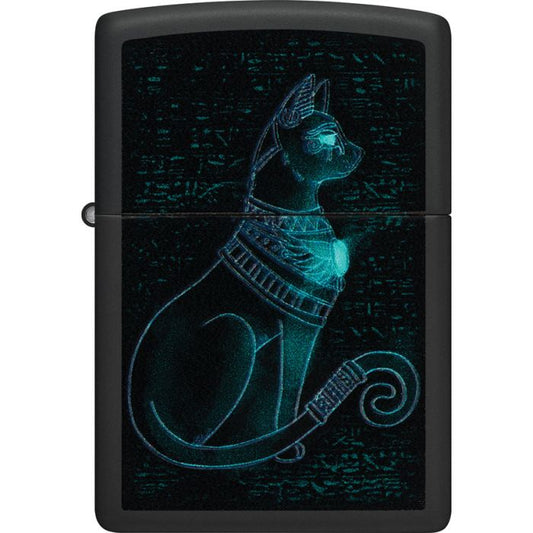 Zippo Spiritual Cat Design