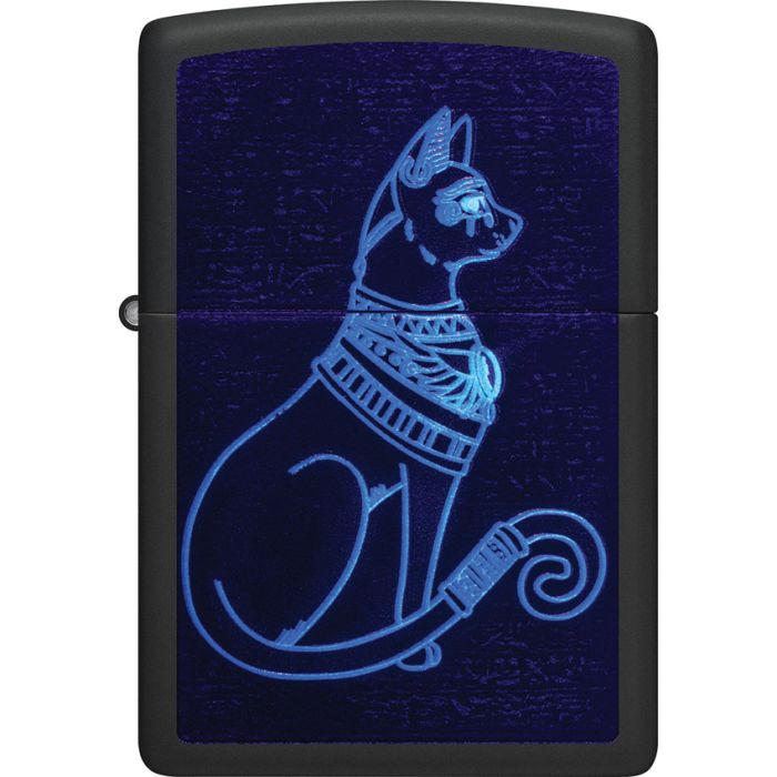 Zippo Spiritual Cat Design