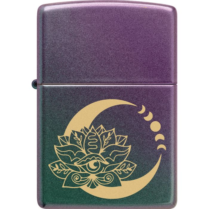 Zippo Lotus Moon Design Lighter