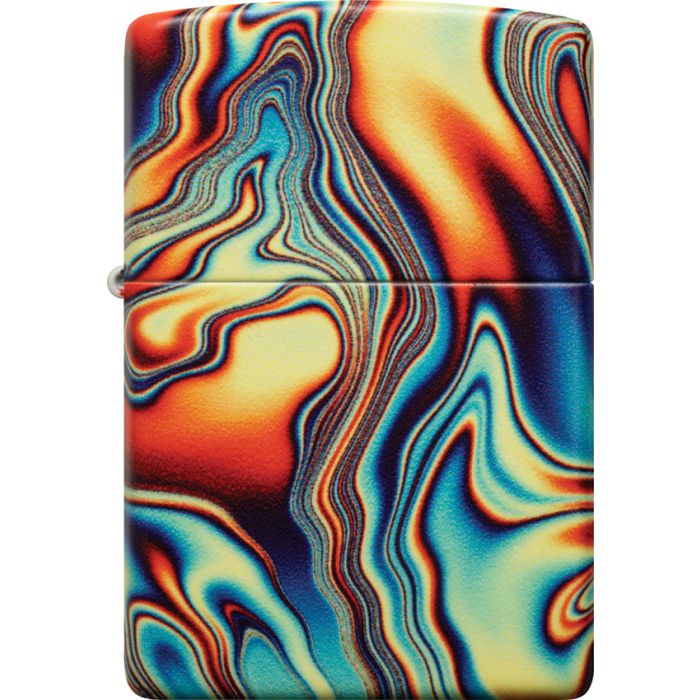 Zippo Colorful Swirl Pattern Lighter