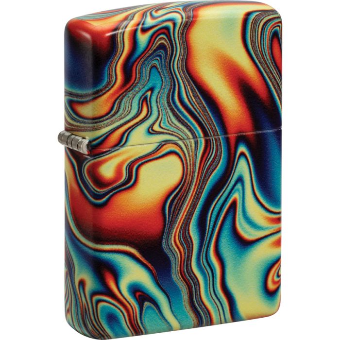 Zippo Colorful Swirl Pattern Lighter