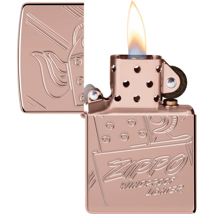 Zippo Script Collectable Lighter