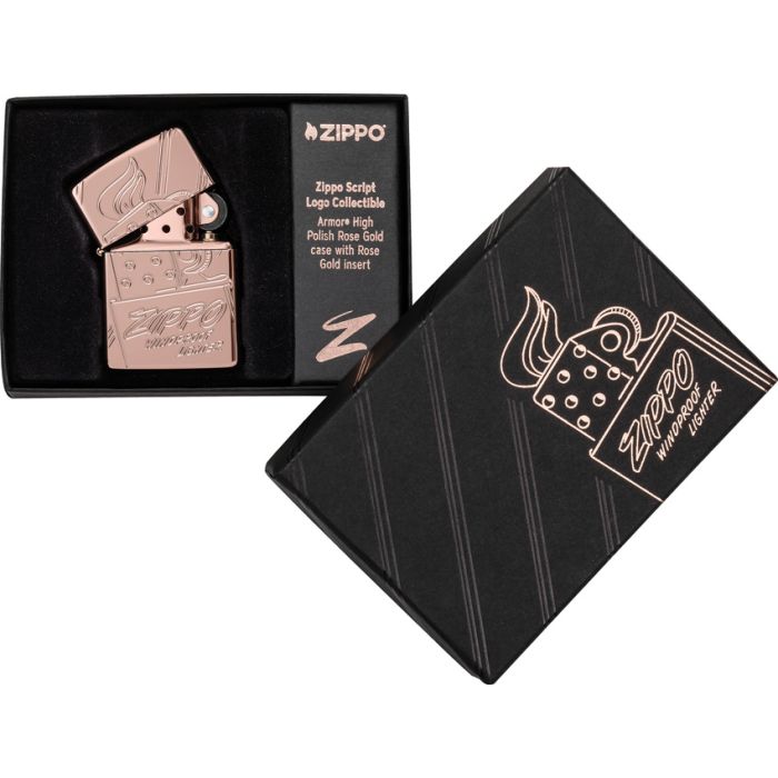 Zippo Script Collectable Lighter