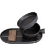 Dovo Shave Bowl Set- Pitch Dark