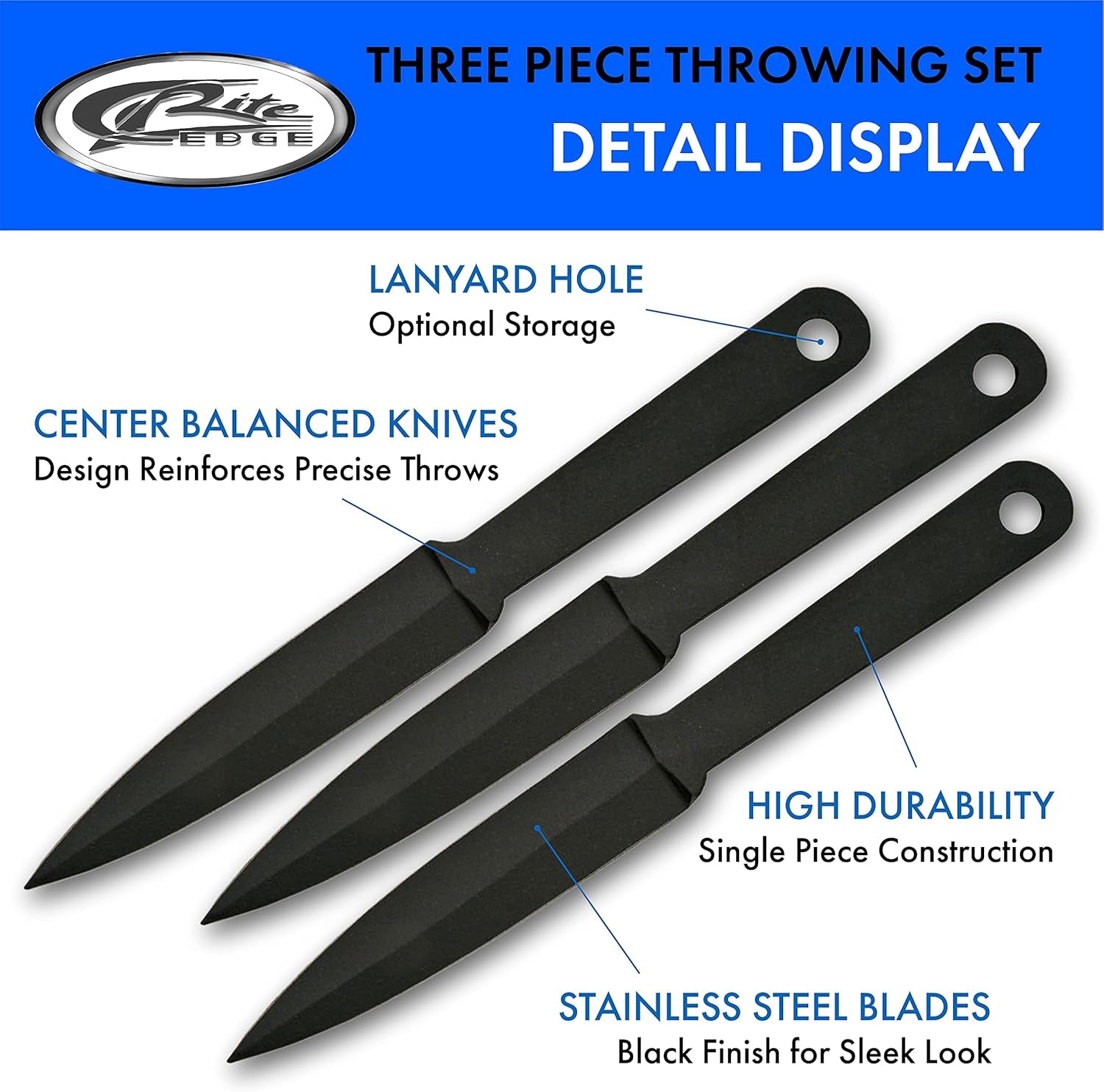 Throwing Knife Set (3-Piece)