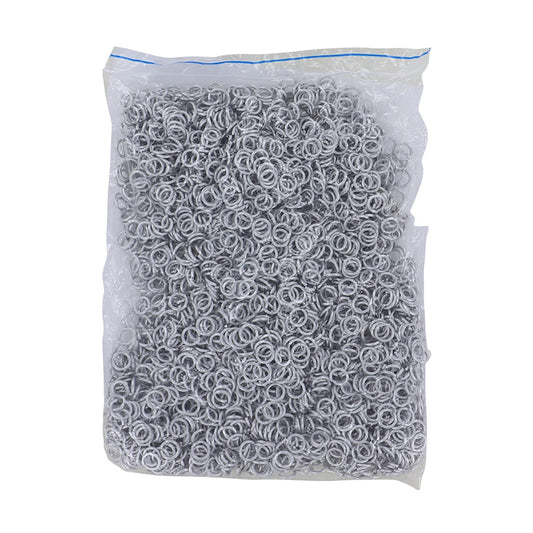 1 LB Bright Aluminum Chain Mail Jump Rings