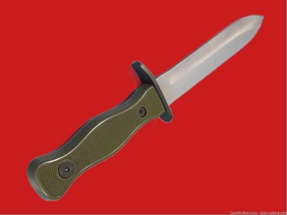 Bundeswehr OD Military Combat fixed blade field knife 10 3/8 FREE Gift