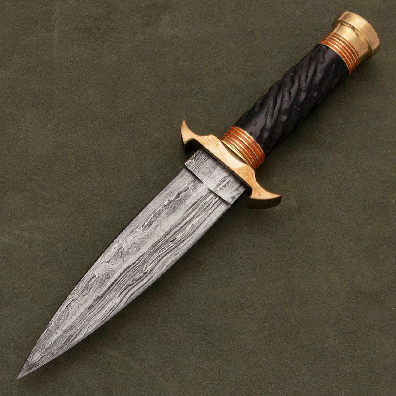 Fang of the Dragon Damascus Dagger