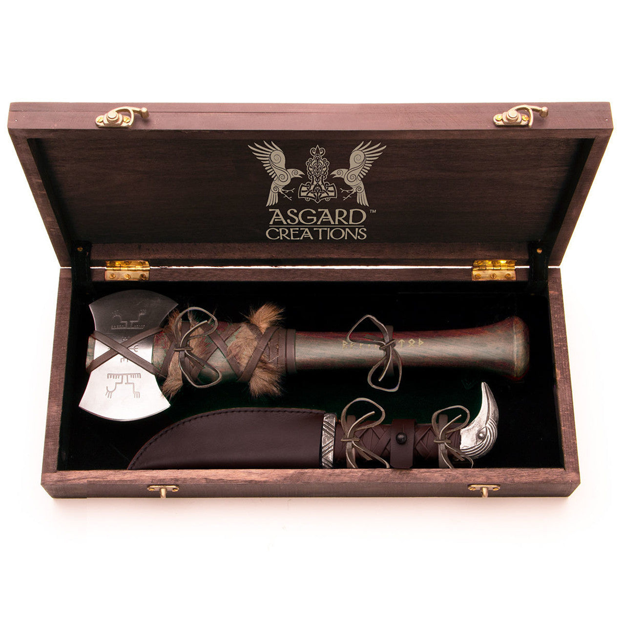 Asgard Creations Axe & Knife Boxed Set