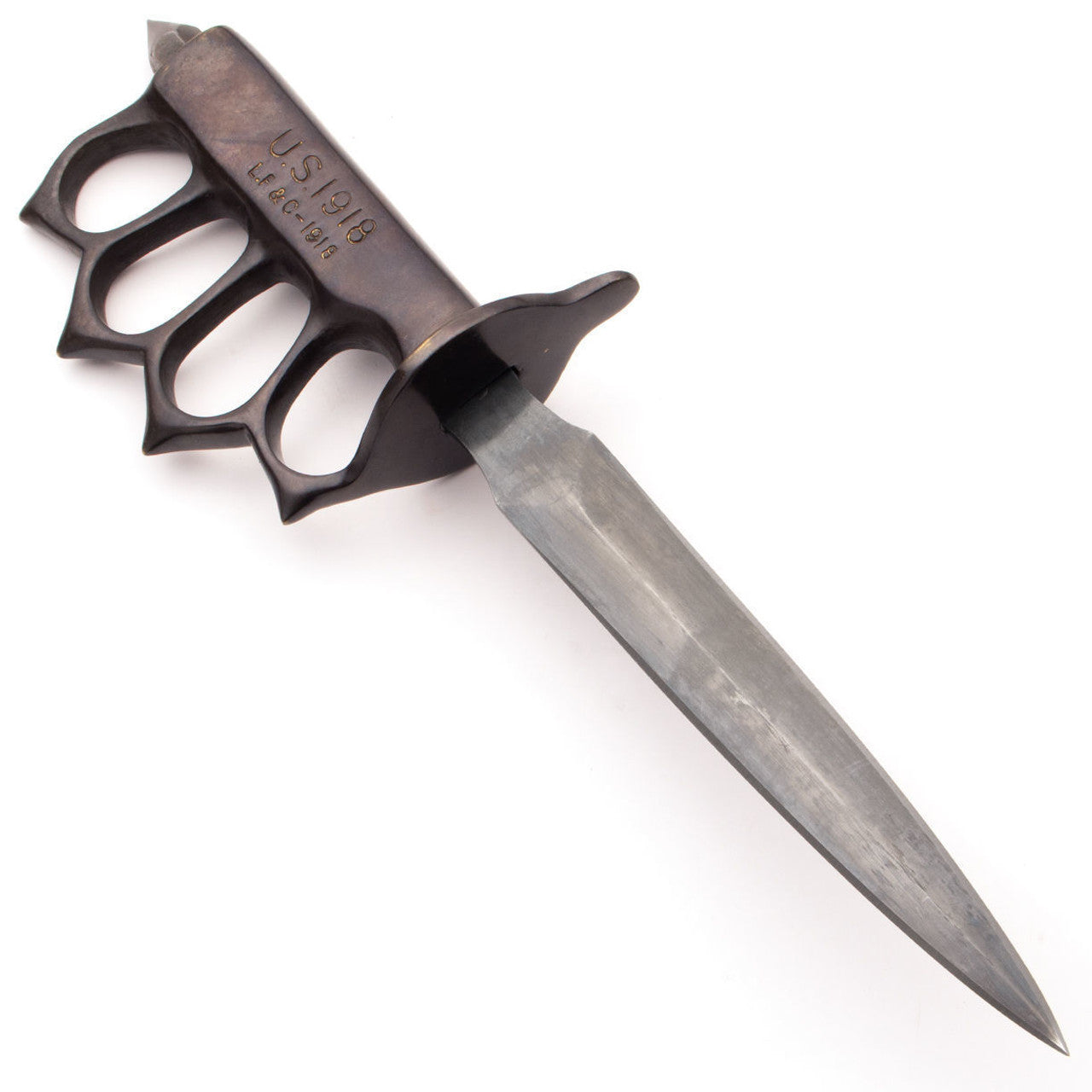 Unlock Your Strength with the Legendary 1918 US Knuckle Duster Combat Knife!