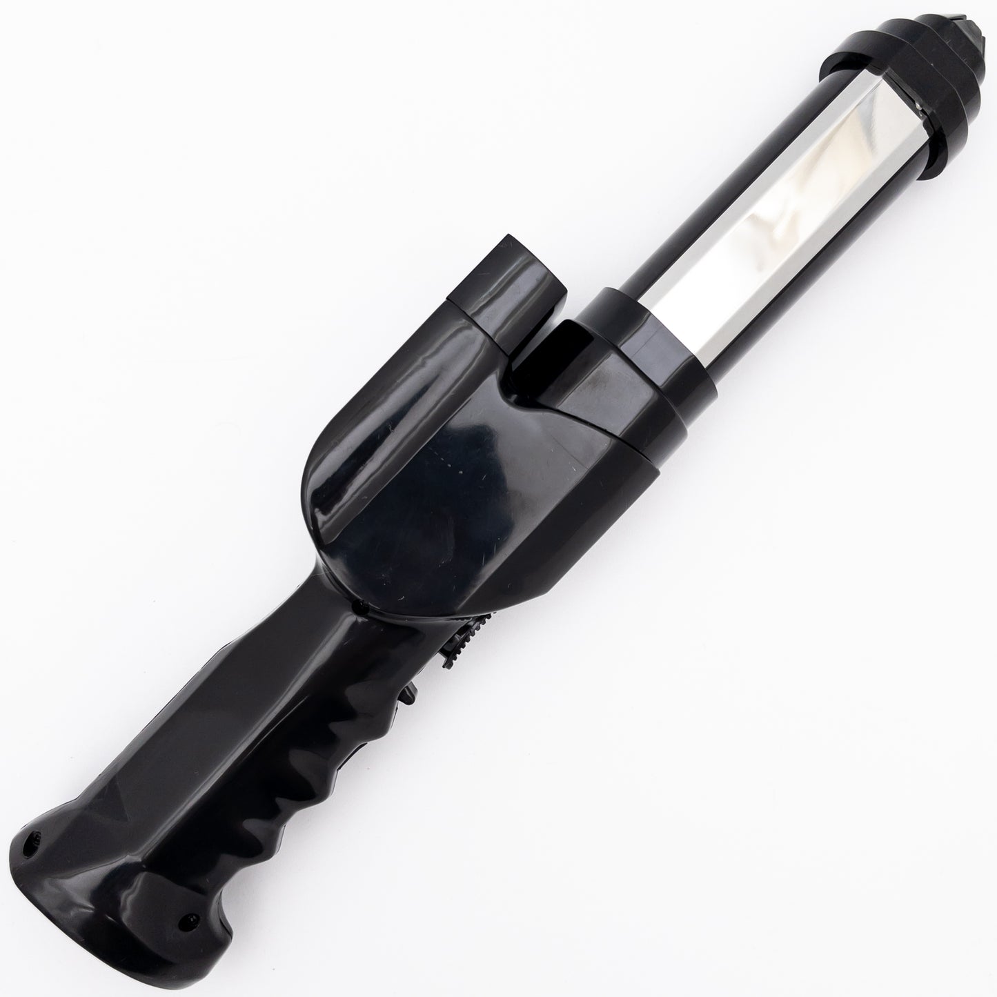 Energized Defender Stun Gun Baton | 800Kv Rechargeable Auto-Extending w Siren & Flashlight