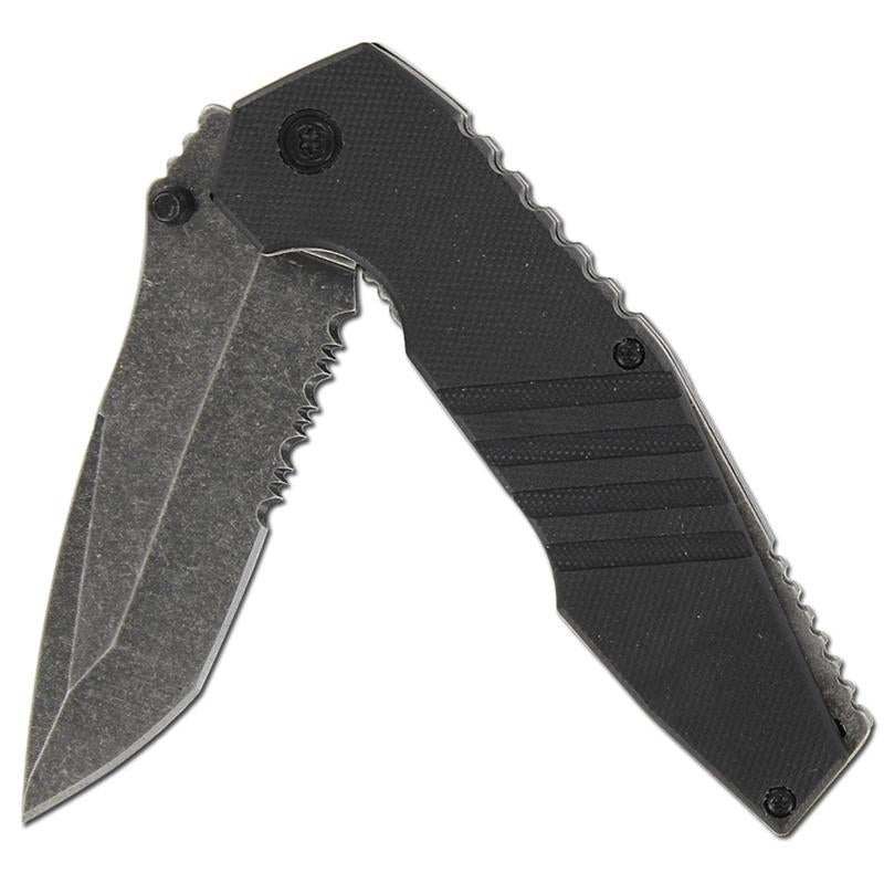 Alpha Force Tanto Spring Assist Knife