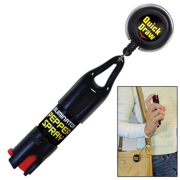 Eliminator Quick Draw Retractable Pepper Spray