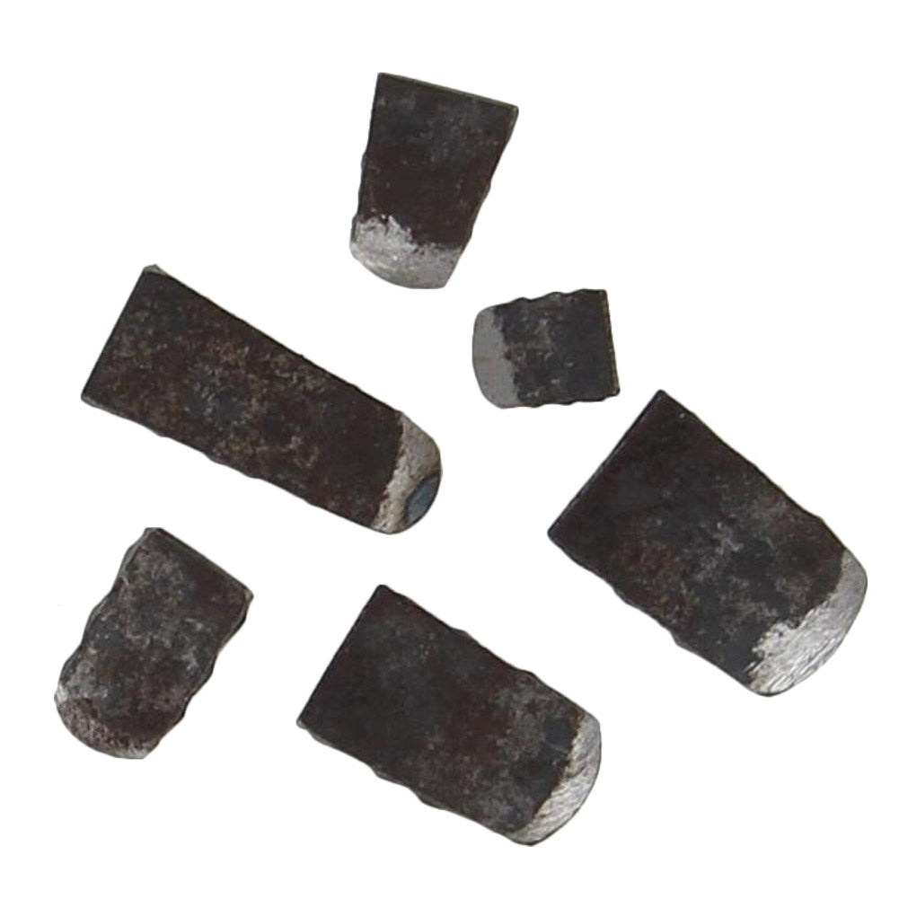 Natural Metal 6 Piece Axe Wedges